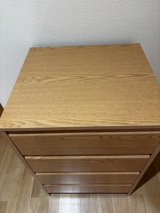 Cajonera haya 4 cajones