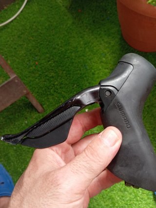 Maneta Shimano 105 Di2 Izquierda Freno/CambioPlato