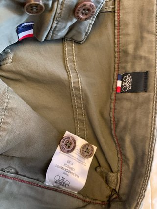 Pantalón cargo verde militar