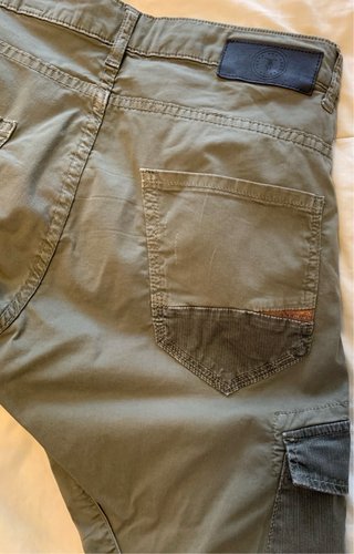 Pantalón cargo verde militar