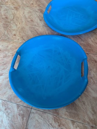 2 Trineos Azules