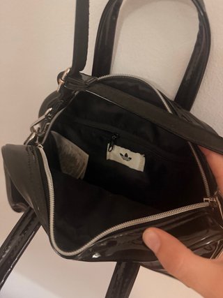 Bolso bandolera Adidas negro charol