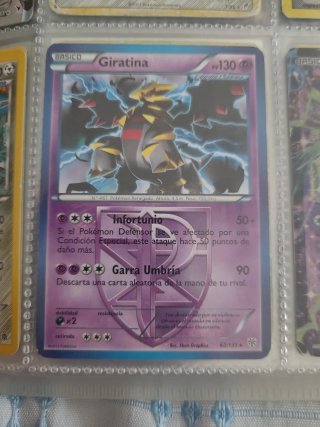 Carta Pokémon Giratina Equipo Plasma