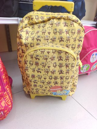 Mochila Carro Bob Esponja Nickelodeon
