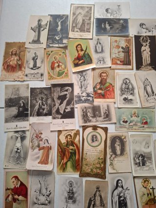 60 Estampitas Religiosas Antiguas