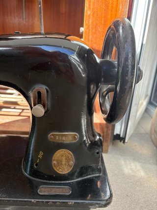 Máquina de coser Singer antigua