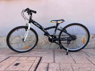 Bicicleta infantil Btwin paseo/MTB