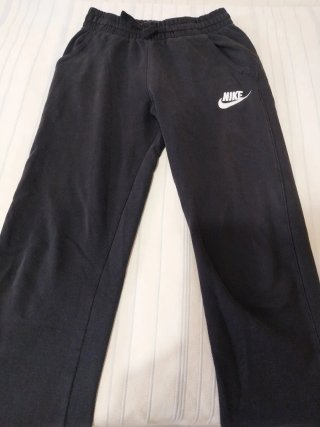 Pantalón chándal Nike niño negro
