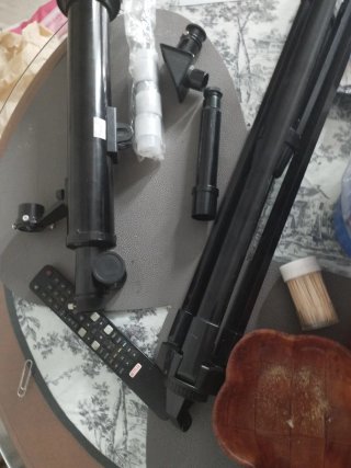 Telescopio con trípode