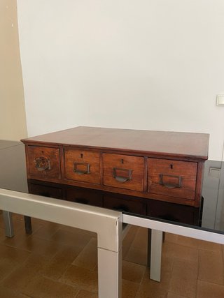 Cajonera Vintage Madera Maciza (2 Unidades)