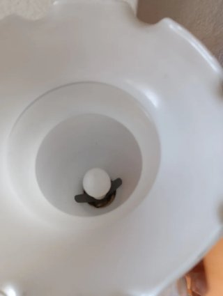 Lámpara Vintage Cerámica y Metal no sé hacen envío