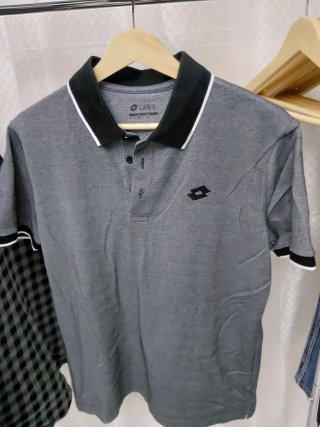 Polo Lotto grigio taglia M