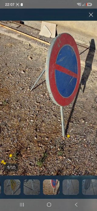 Señales de trafico (regalo el casco)