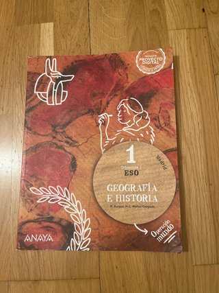 Geografía e historia, 1 ESO, trimestre 1