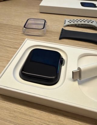 Apple Watch SE3 44mm Negro/Gris + Extras