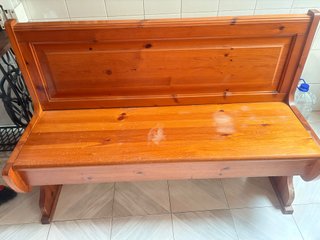 Panca in legno massello