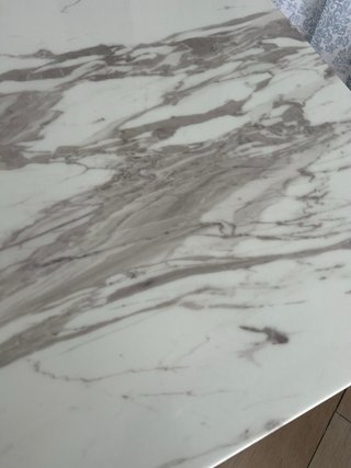 Mesa comedor mármol 90x180
