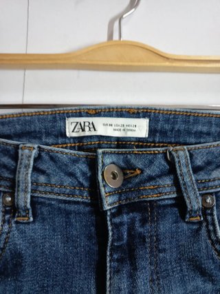 Pantalón vaquero Zara hombre azul