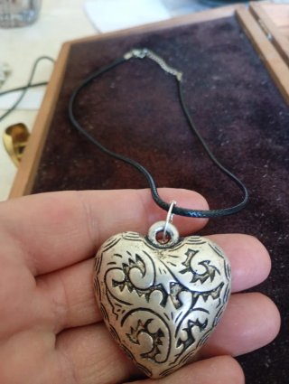 Collana girocollo con perle e cristalli