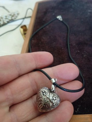 Collana girocollo con perle e cristalli