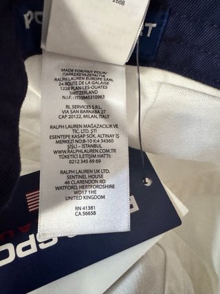 Gorra Polo Sport Ralph Lauren Blanca