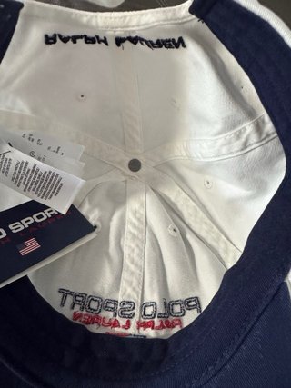 Gorra Polo Sport Ralph Lauren Blanca