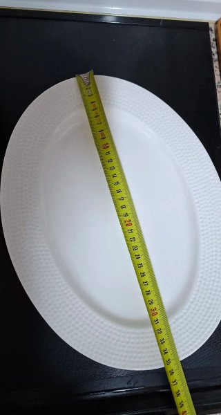 4 Fuentes de Porcelana (2 redondas, 2 oval)