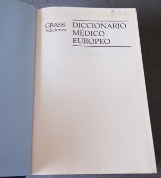Diccionario Médico Europeo