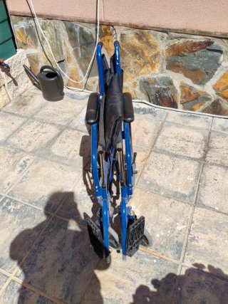 Silla de ruedas de tránsito o transporte