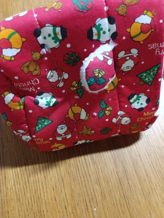 Caseta para roedores con diseño navideño