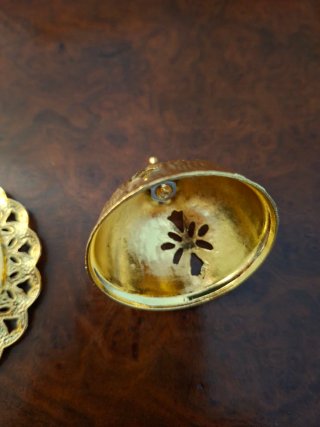 Porta incensi dorato - Mini Censer