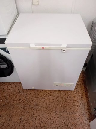 Congelador arcón blanco