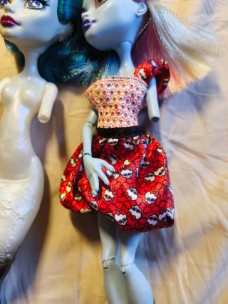 Lote Muñecas Monster High Incompletas