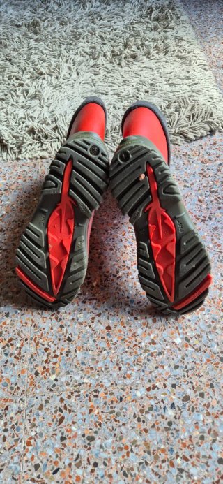 Botas de agua rojas T.33/34