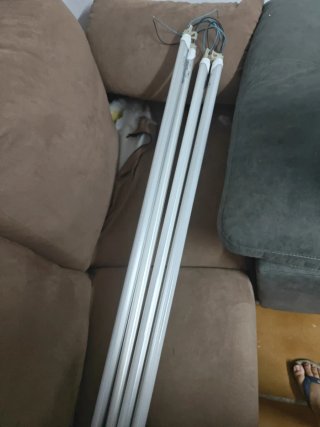 Tubos LED 120cm (4 unidades)