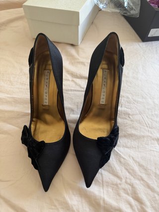 Pura Lopez Zapatos Ceremonia Piel Talla 38