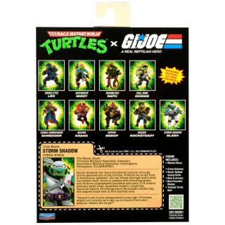Slash x Storm Shadow Tmnt G.I. Joe Playmates