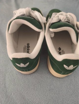Zapatillas Adidas Hombre Verdes y Blancas