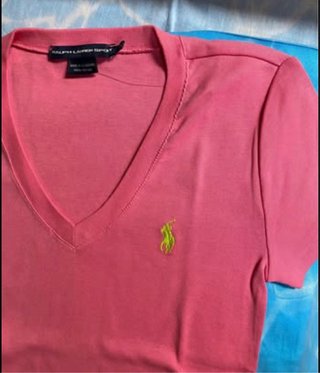 2 Magliette Donna Ralph Lauren Taglia S