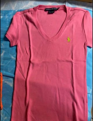 2 Magliette Donna Ralph Lauren Taglia S