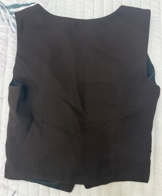 Chaleco Marrón Zara Talla XS