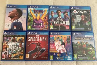 Lote Videojuegos PS4