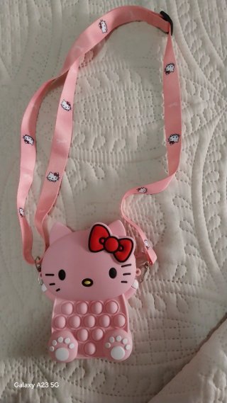 Bolso Hello Kitty Pop It con correa ajustable