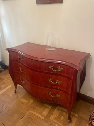 Juego camas de madera,, 2 mesillas y comoda