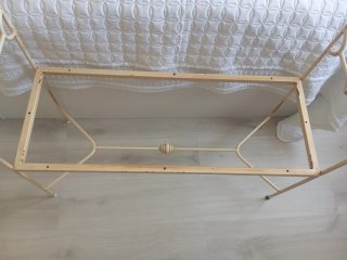 Pie de cama hierro forjado artesanal