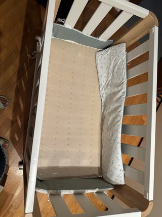 Culla co-sleeping DOCO legno con materasso