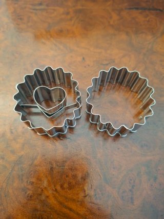 Set Forme Taglia Biscotti Cuore e Fiore