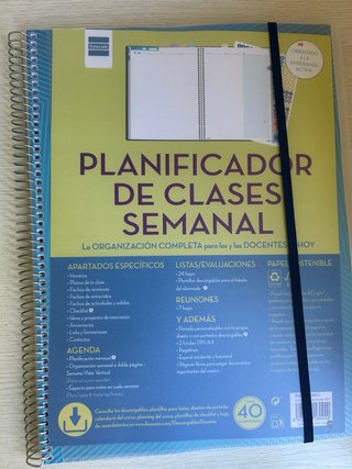 Planificador de clases semanal