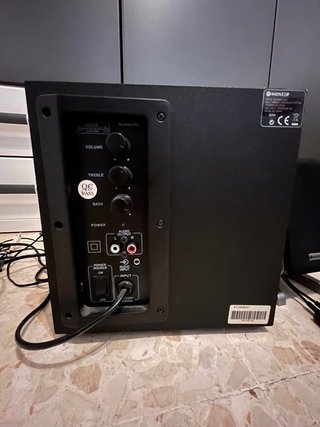 Sistema altavoces Woxter subwoofer