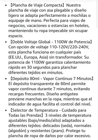 Plancha de viaje Aigostar